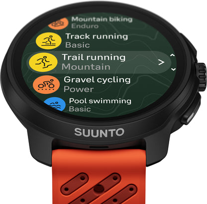 Suunto Race 2 GPS Sports Watch - Orange