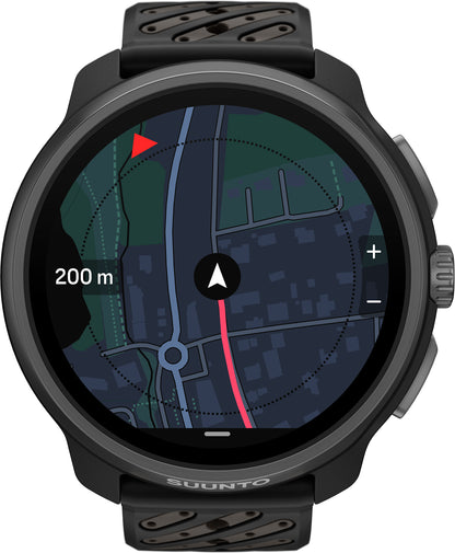 Suunto Race 2 Titanium GPS Sports Watch - Black