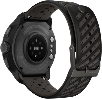 Suunto Race 3S Titanium GPS Sport Watch - Black