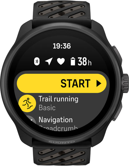 Suunto Race 3S Titanium GPS Sport Watch - Black