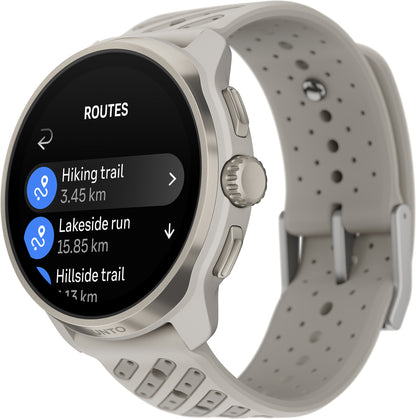 Suunto Race 3S Titanium GPS Sport Watch - Grey