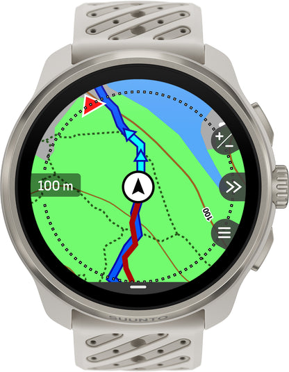 Suunto Race 3S Titanium GPS Sport Watch - Grey