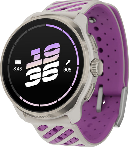 Suunto Race 3S Titanium GPS Sport Watch - Purple