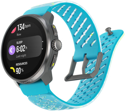 Suunto Race S Titanium Courtney Dauwalter Edition GPS Sports Watch - Blue