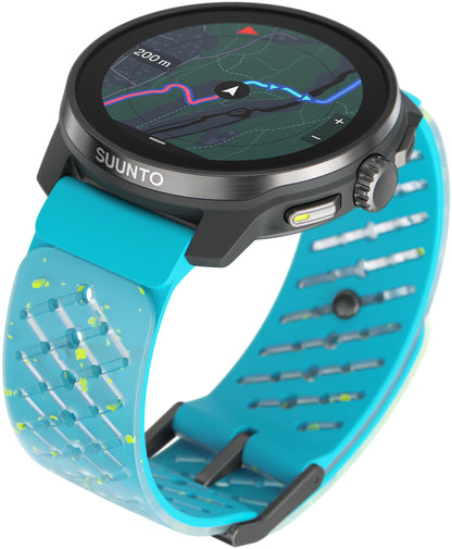Suunto Race S Titanium Courtney Dauwalter Edition GPS Sports Watch - Blue