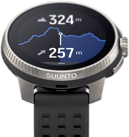 Suunto Race Titanium GPS Sports Watch - Grey