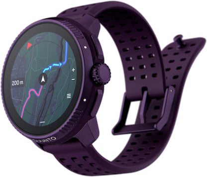 Suunto Race Titanium GPS Sports Watch - Purple