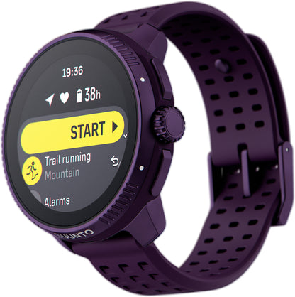 Suunto Race Titanium GPS Sports Watch - Purple