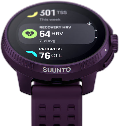 Suunto Race Titanium GPS Sports Watch - Purple
