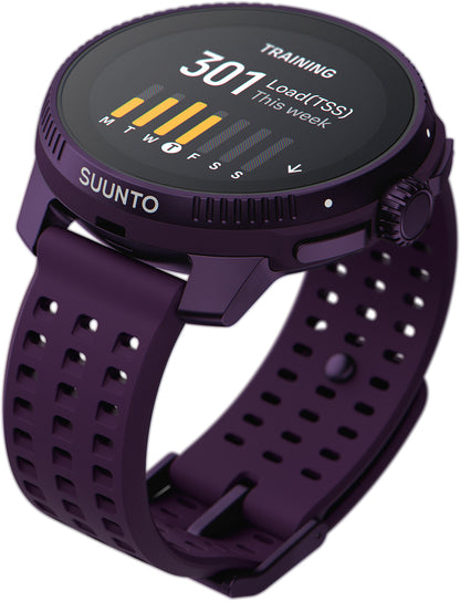 Suunto Race Titanium GPS Sports Watch - Purple