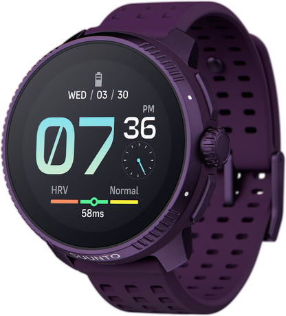 Suunto Race Titanium GPS Sports Watch - Purple