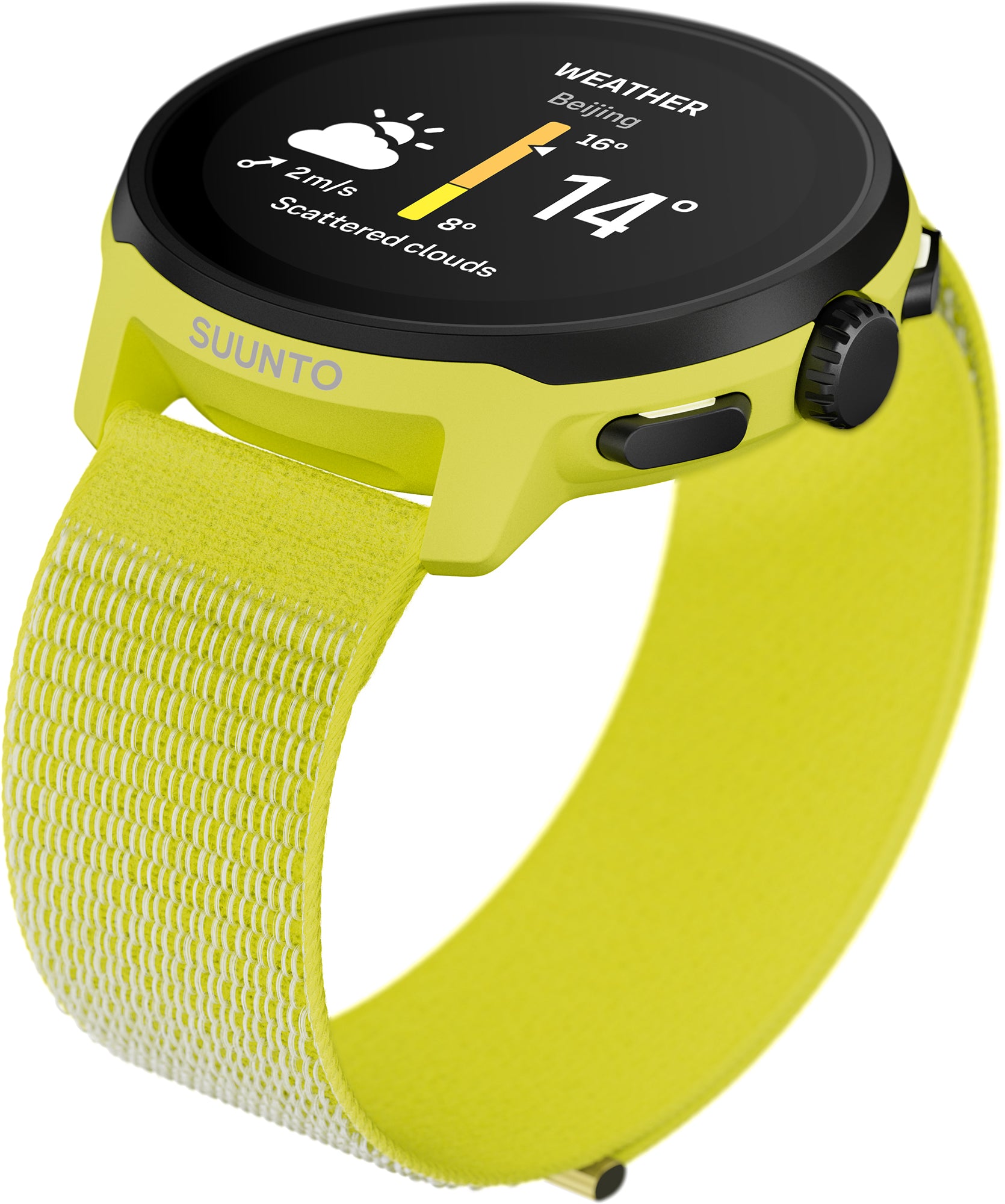 Suunto Run GPS Sports Watch + FREE Smart Heart Rate Belt - Lime