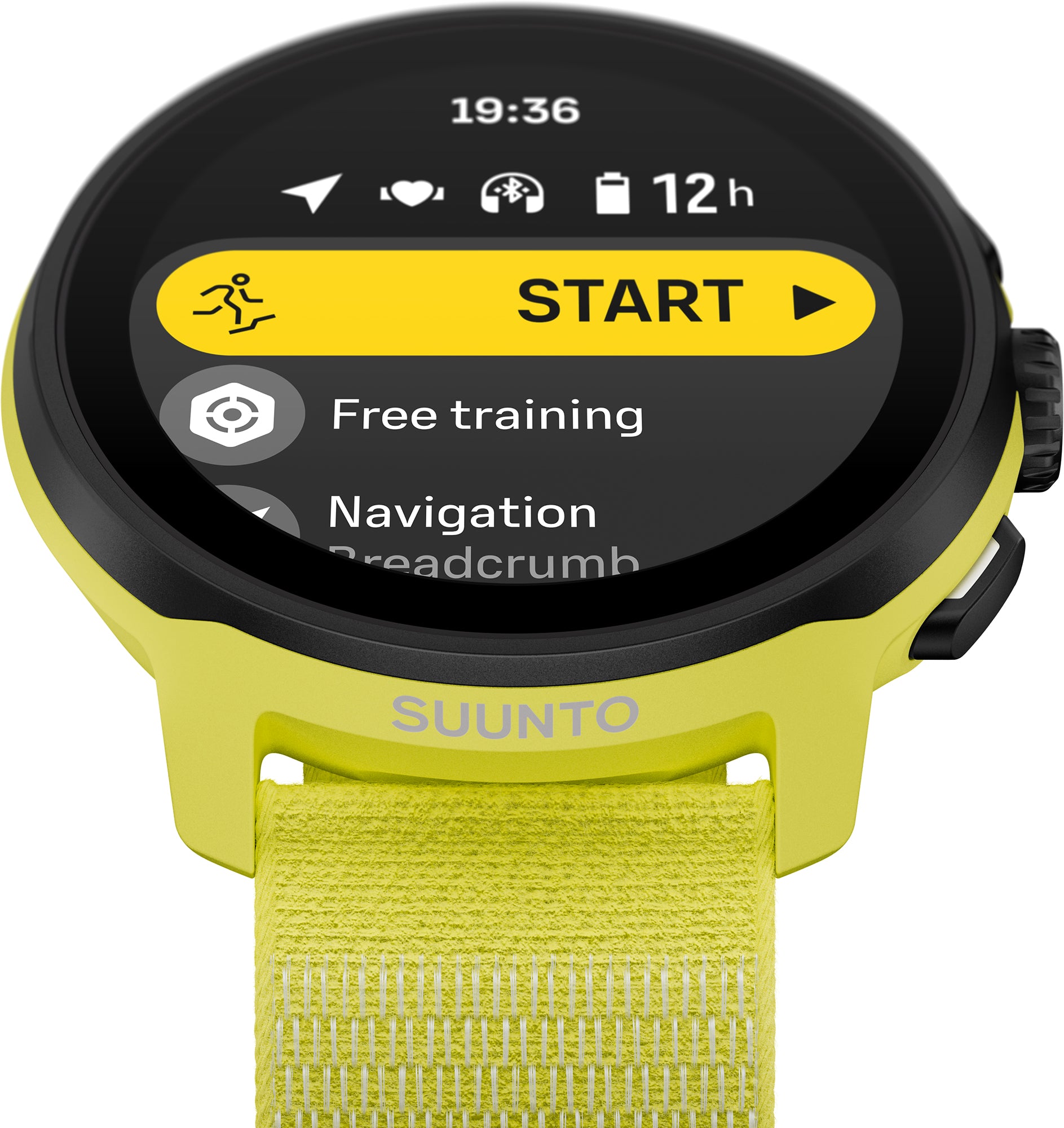 Suunto Run GPS Sports Watch - Lime – Start Fitness