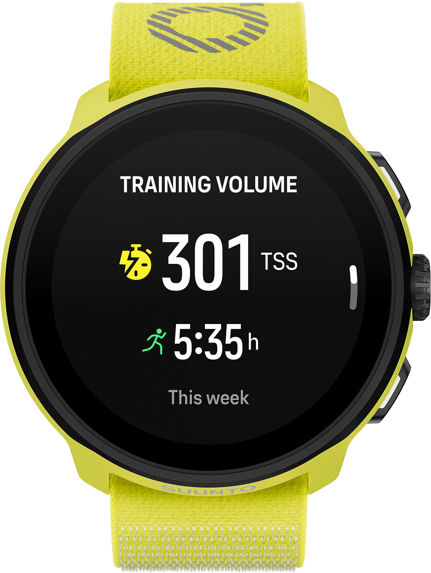 Suunto Run GPS Sports Watch + FREE Smart Heart Rate Belt - Lime
