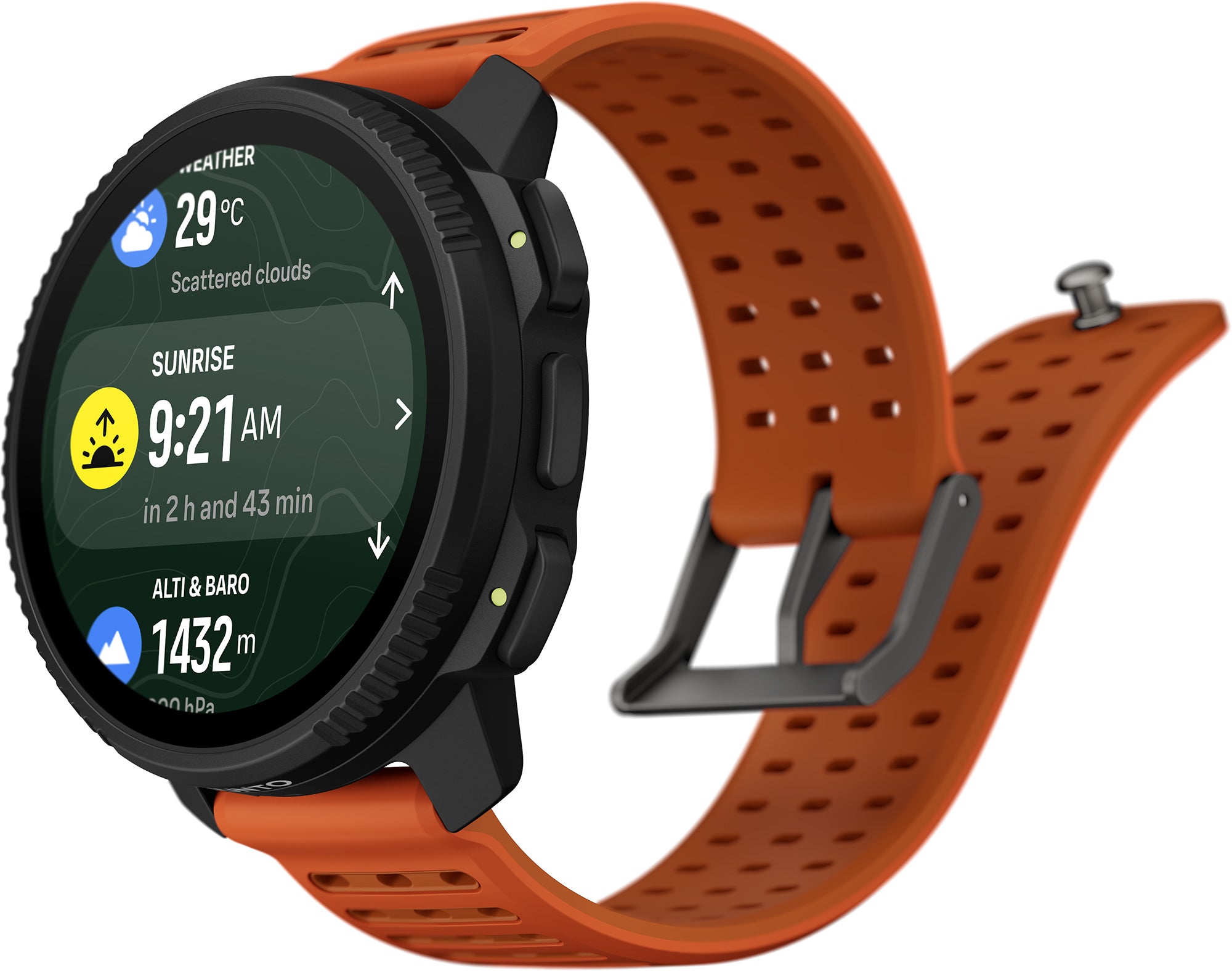Suunto Vertical 2 GPS Sports Watch - Orange – Start Fitness
