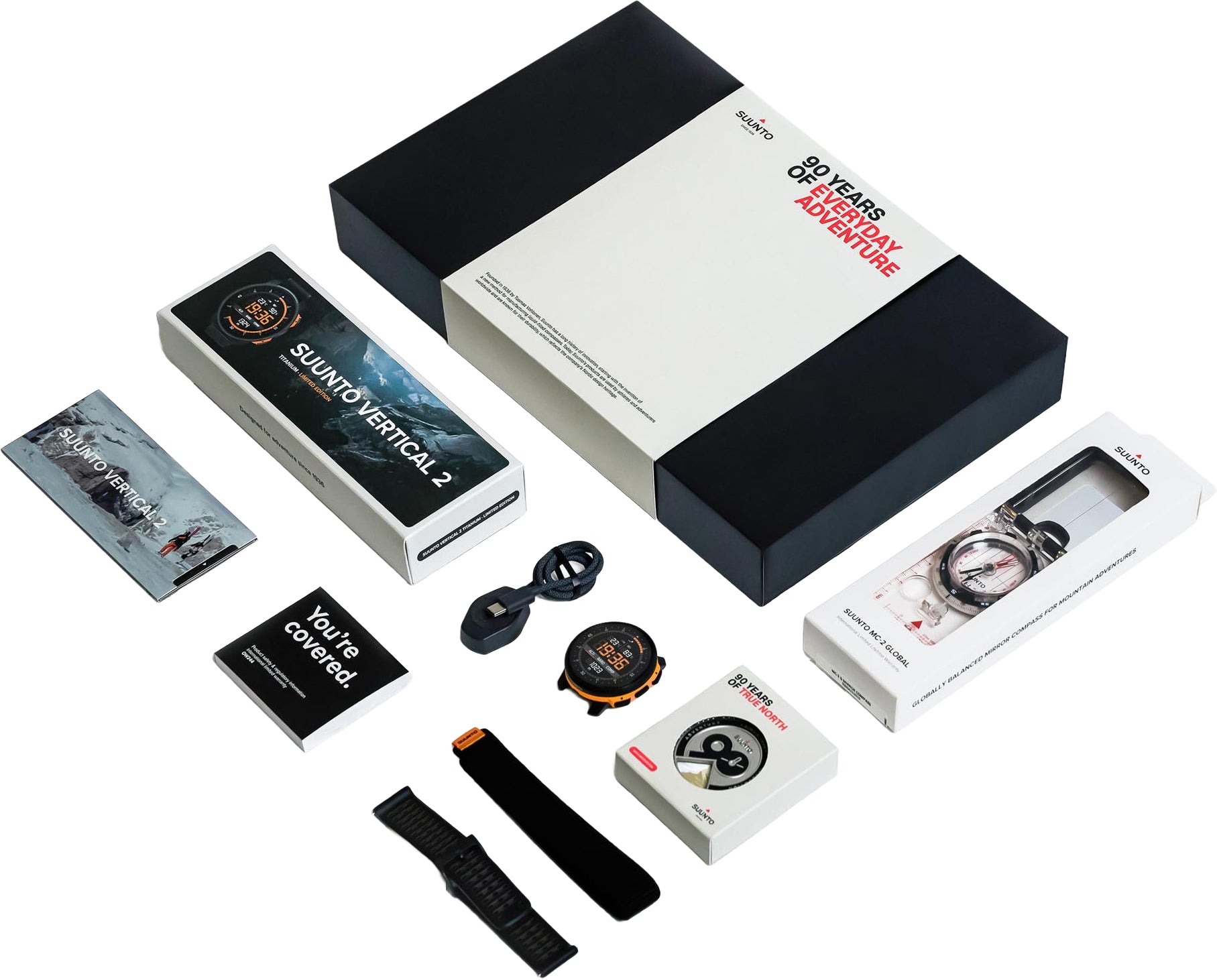 Suunto Vertical 2 Titanium GPS Sports Watch Anniversary Gift Box