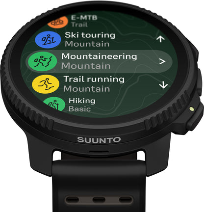 Suunto Vertical 2 Titanium GPS Sports Watch - Black
