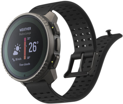Suunto Vertical Titanium Solar GPS Sports Watch - Black