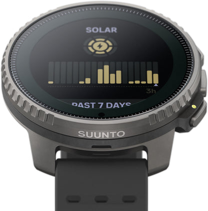 Suunto Vertical Titanium Solar GPS Sports Watch - Black