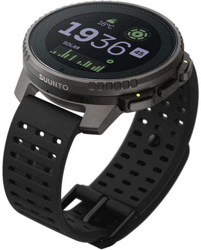 Suunto Vertical Titanium Solar GPS Sports Watch - Black