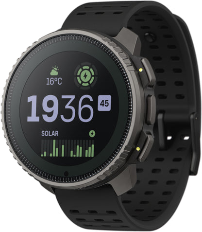 Suunto Vertical Titanium Solar GPS Sports Watch - Black