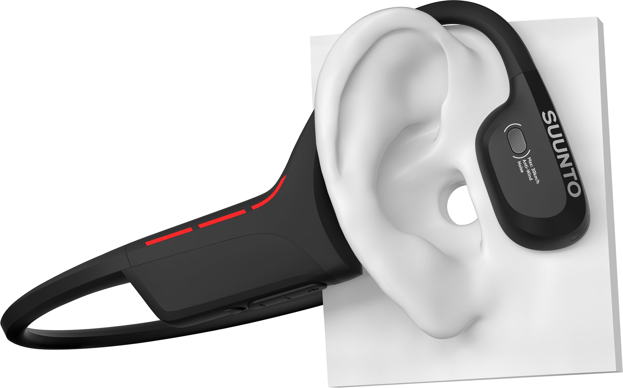 Suunto Wing 2 Bone Conduction Running Headphones - Black – Start