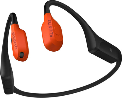 Suunto Wing 2 Bone Conduction Running Headphones - Orange