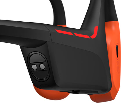 Suunto Wing 2 Bone Conduction Running Headphones - Orange