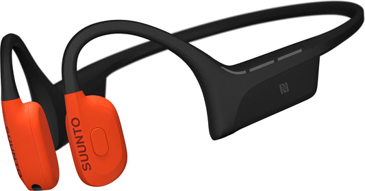 Suunto Wing 2 Bone Conduction Running Headphones - Orange