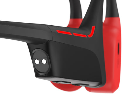 Suunto Wing Bone Conduction Running Headphones - Red