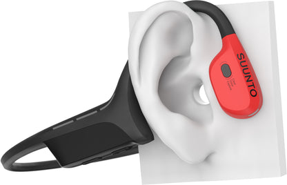 Suunto Wing Bone Conduction Running Headphones - Red
