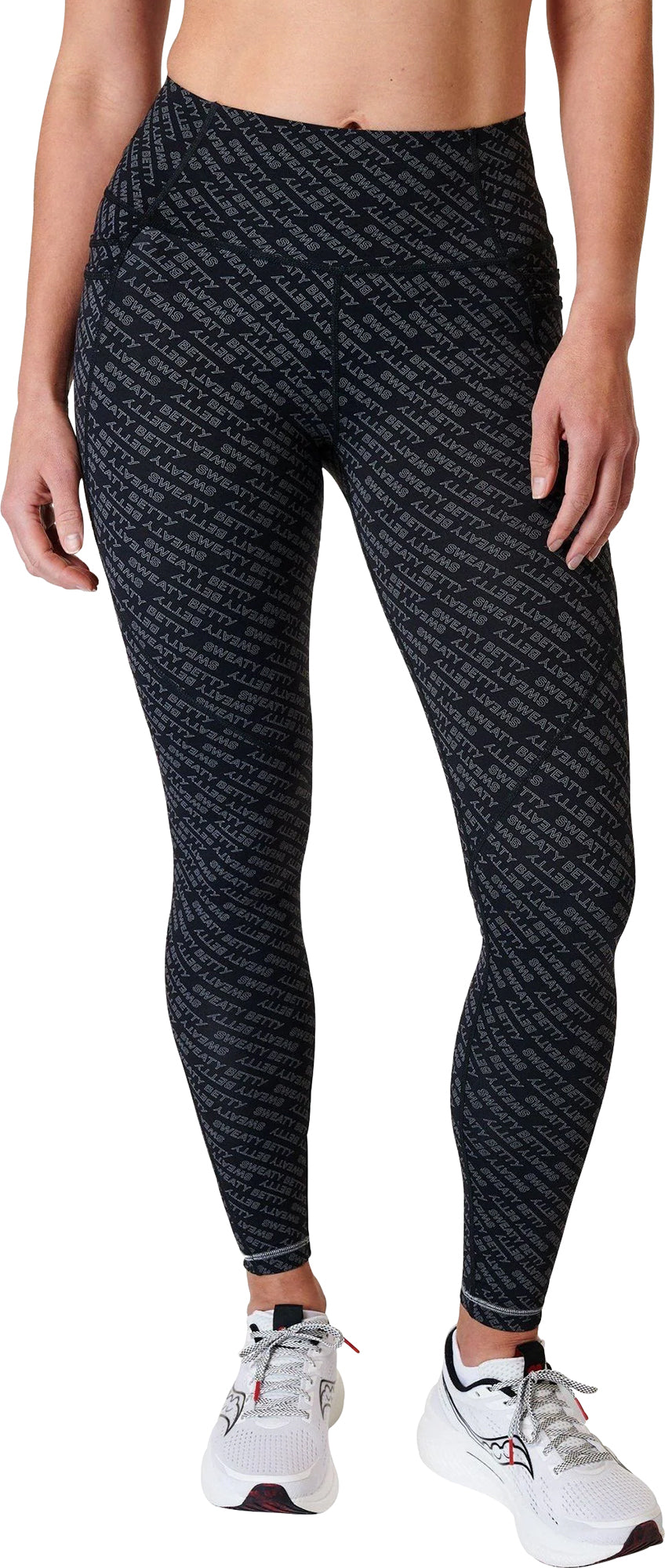Sweaty Betty Power Pro Womens Long Training Tights Grey Start Fitness