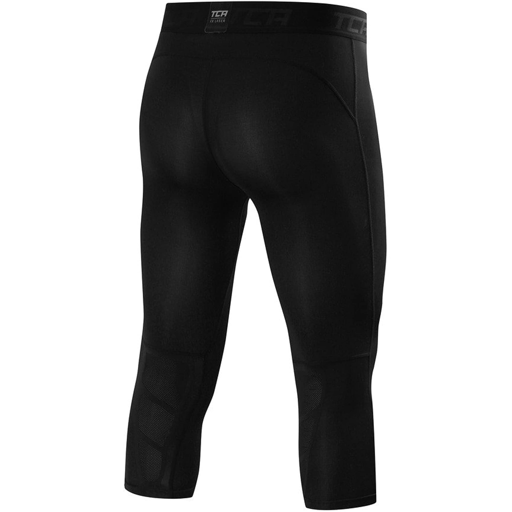 Tca Fx Laser Capri Tights S Mefxca Black Back View