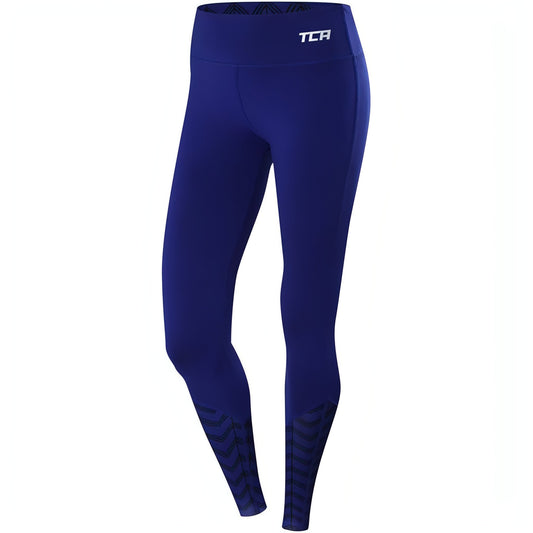 Tca Impulse Printed Long Tights S Wocvti Blue