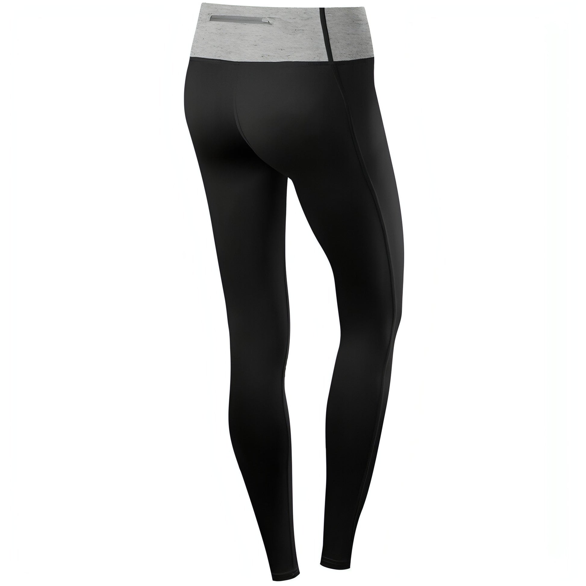 Tca Pro Performance Supreme High Waist Long Tights S  Blackgrey Back View