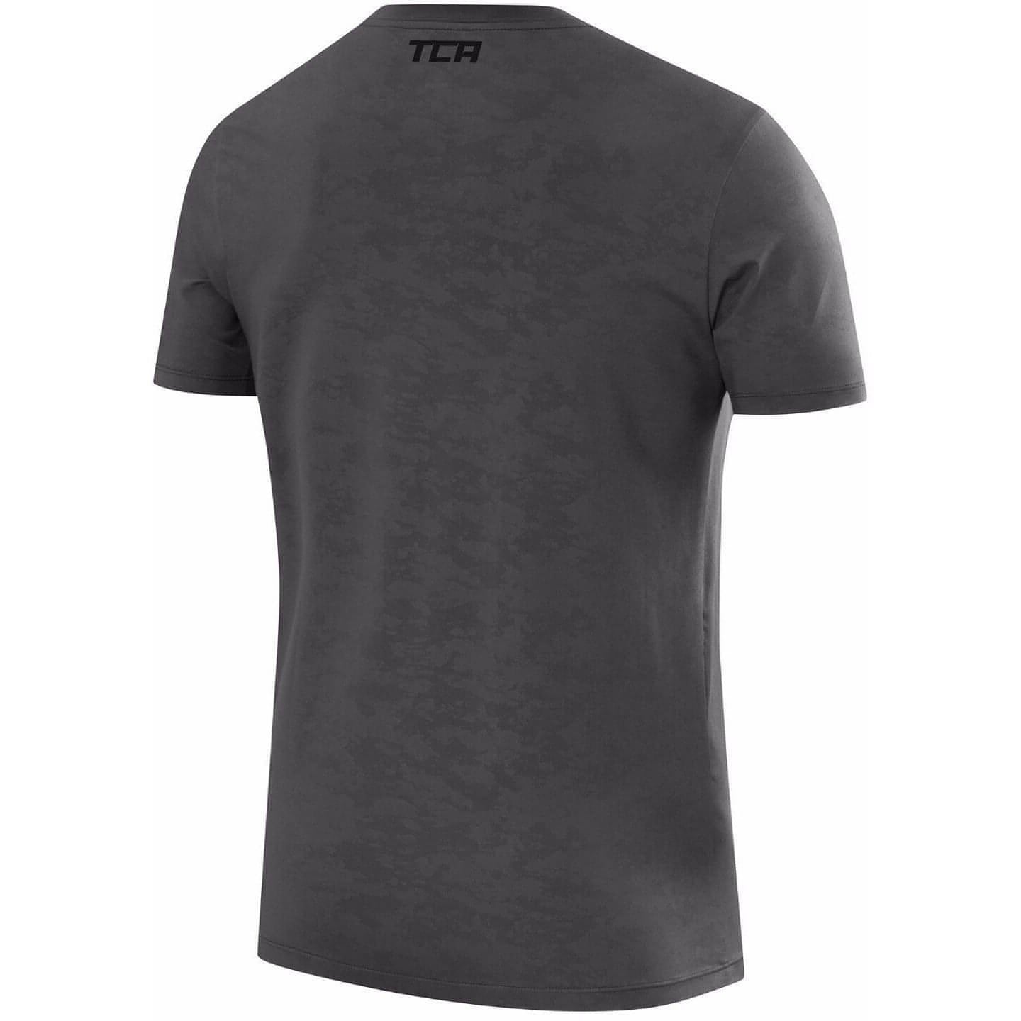 Tca Radius Short Sleeve S Medete Grey Back View