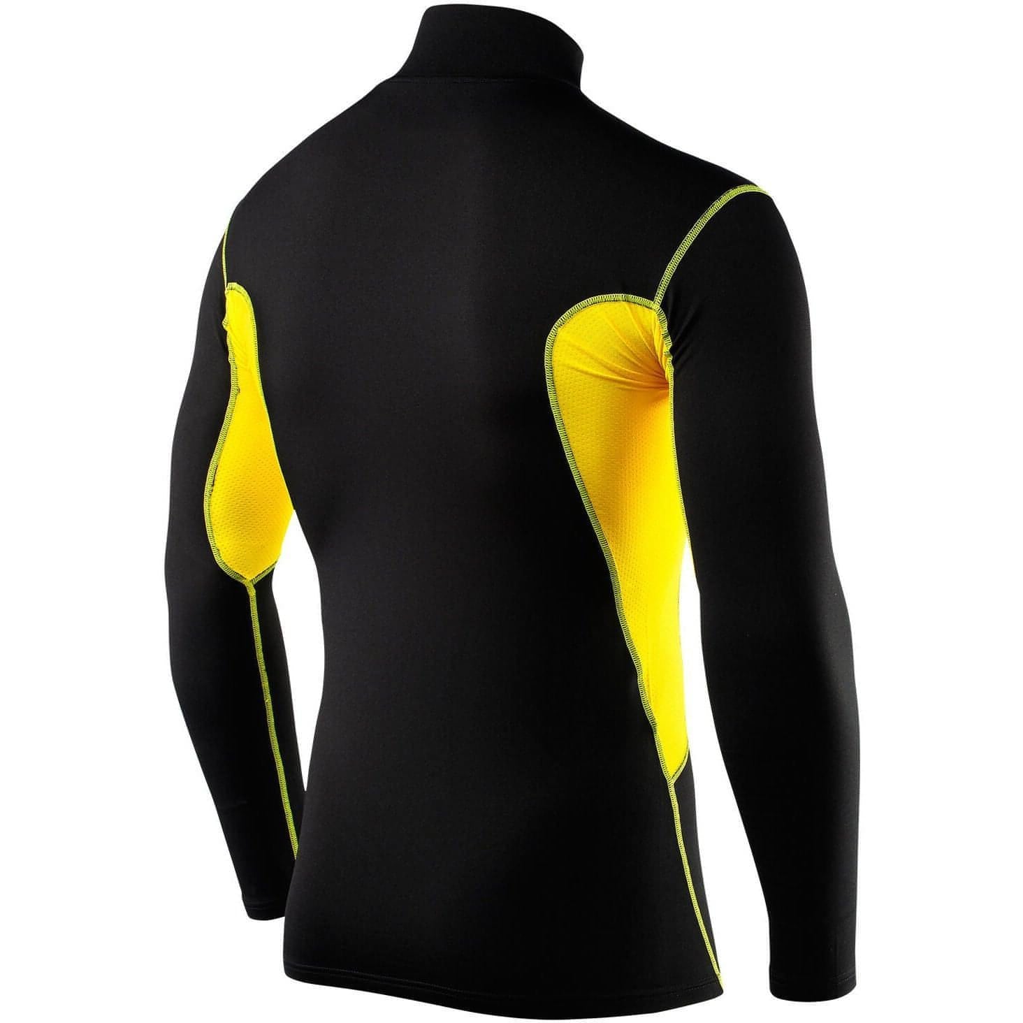 Tca Superthermal Long Sleeve Mock Neck S 0Mp Back View