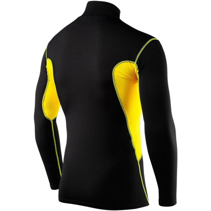 Tca Superthermal Long Sleeve Mock Neck S 0Mp Back View