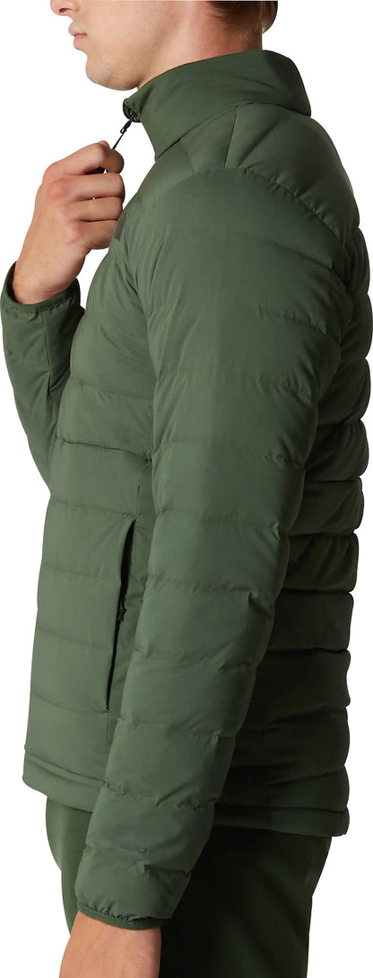 The North Face Belleview Stretch Mens Down Jacket - Green