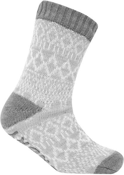 Tokyo Laundry Atlantia Fleece Lined Slipper Socks - Grey