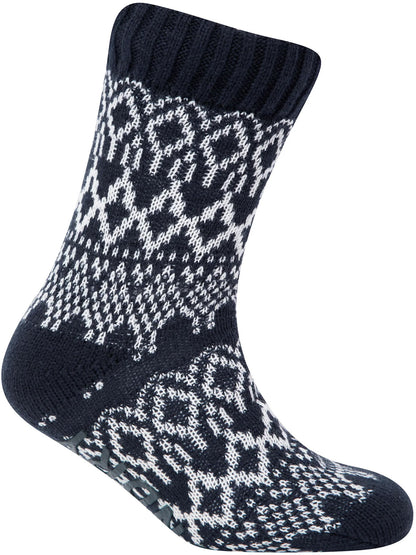Tokyo Laundry Atlantia Fleece Lined Slipper Socks - Blue
