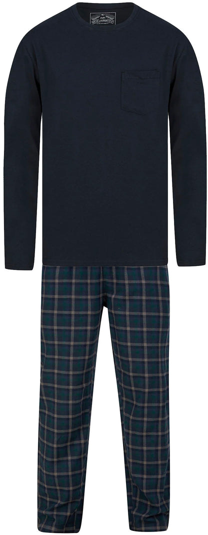 Tokyo Laundry Eaton Mens Lounge Set - Blue
