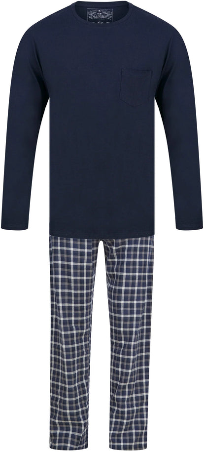 Tokyo Laundry Glencoe Mens Lounge Set - Blue