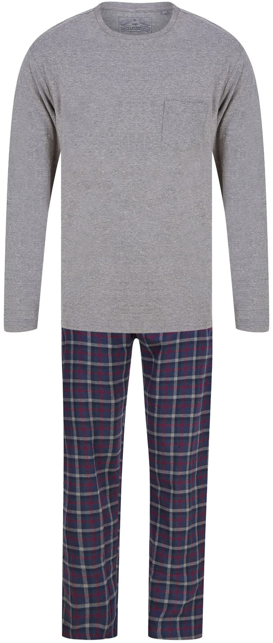 Tokyo Laundry Glencoe Mens Lounge Set - Grey