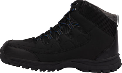 Trespass Finley Mid Waterproof Mens Walking Boots - Black