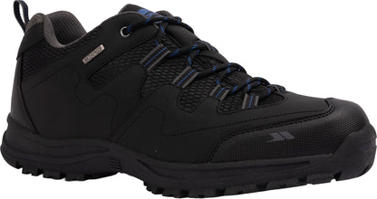 Trespass Finley Waterproof Mens Walking Shoes - Black