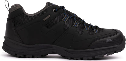 Trespass Finley Waterproof Mens Walking Shoes - Black