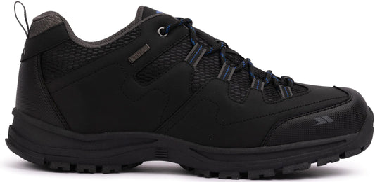 Trespass Finley Waterproof Mens Walking Shoes - Black