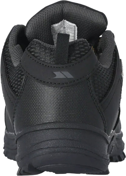 Trespass Finley Waterproof Mens Walking Shoes - Black