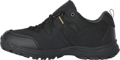 Trespass Finley Waterproof Mens Walking Shoes - Black